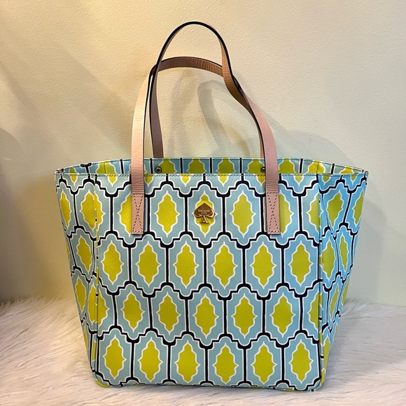 Kate Spade Large Cabana Tile Tote Bag - Picture 5 of 6